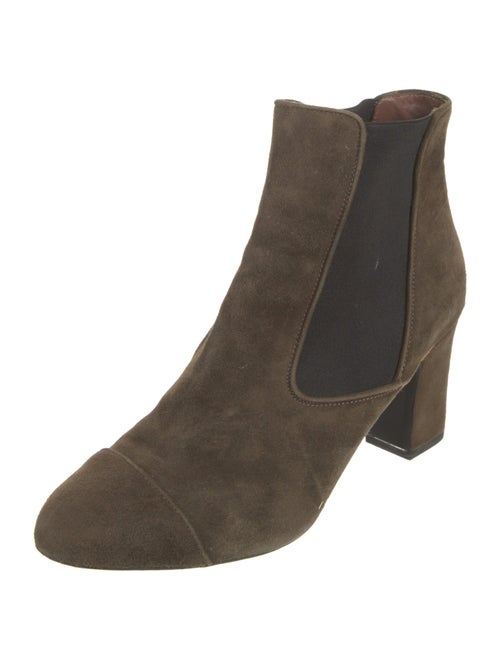 Tabitha Simmons Suede Chelsea Boots
