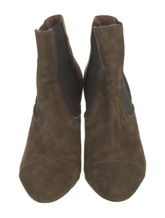 Tabitha Simmons Suede Chelsea Boots