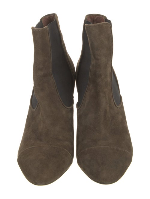 Tabitha Simmons Suede Chelsea Boots