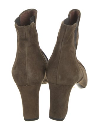 Tabitha Simmons Suede Chelsea Boots
