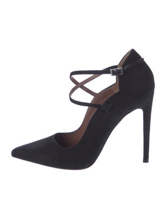 Tabitha Simmons Suede Pumps