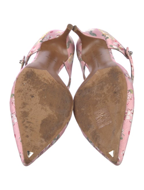 Tabitha Simmons Floral Print Mules