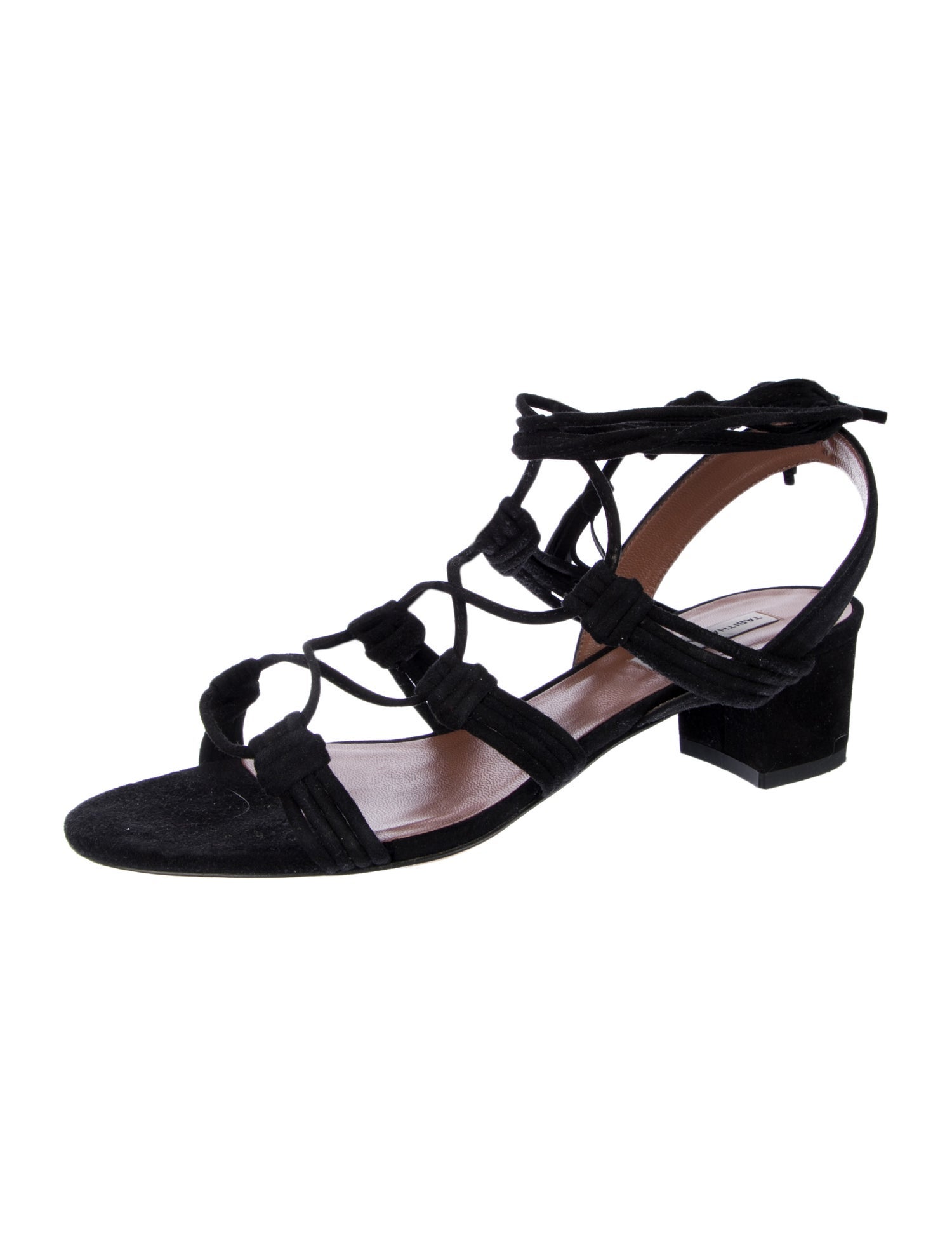 Tabitha Simmons Suede Gladiator Sandals