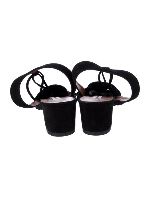 Tabitha Simmons Suede Gladiator Sandals