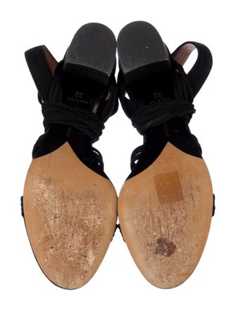 Tabitha Simmons Suede Gladiator Sandals