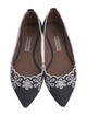 Tabitha Simmons Eyelet Trim Ballet Flats