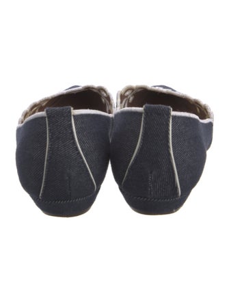 Tabitha Simmons Eyelet Trim Ballet Flats