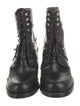 Tabitha Simmons Leather Combat Boots