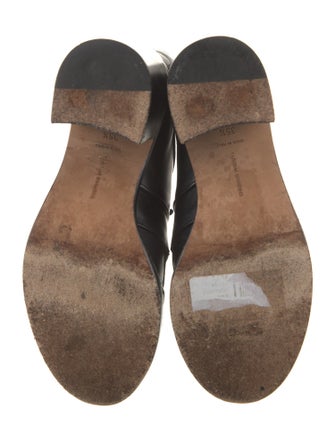 Tabitha Simmons Leather Combat Boots