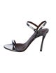 Tabitha Simmons Patent Leather Slingback Sandals