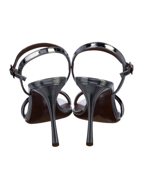 Tabitha Simmons Patent Leather Slingback Sandals