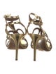 Tabitha Simmons Leather T-Strap Sandals
