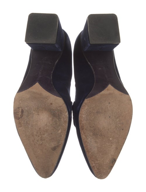 Tabitha Simmons Velvet Pumps