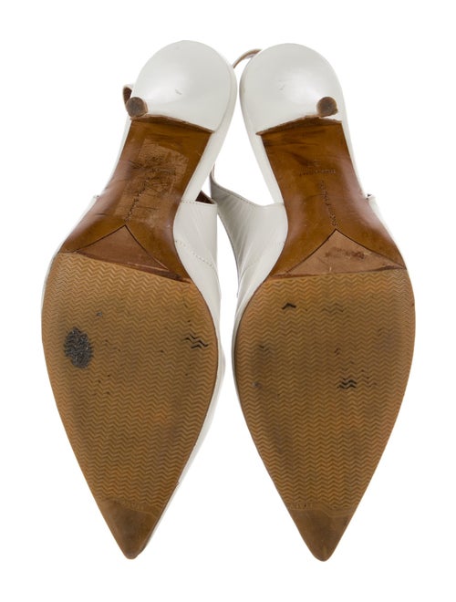 Tabitha Simmons Leather Slingback Sandals