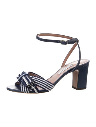 Tabitha Simmons Leather Patterned Sandals