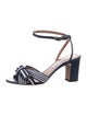 Tabitha Simmons Leather Patterned Sandals