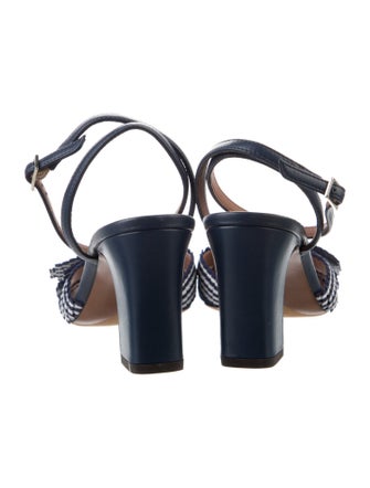 Tabitha Simmons Leather Patterned Sandals