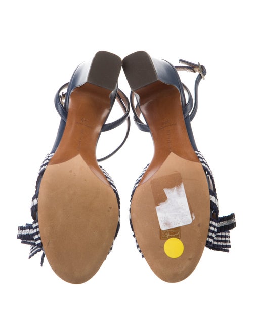 Tabitha Simmons Leather Patterned Sandals