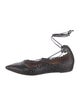 Tabitha Simmons Leather Ballet Flats