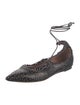 Tabitha Simmons Leather Ballet Flats