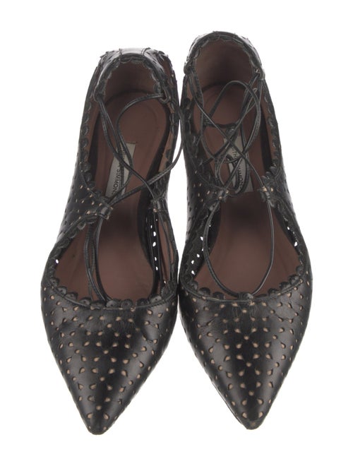 Tabitha Simmons Leather Ballet Flats