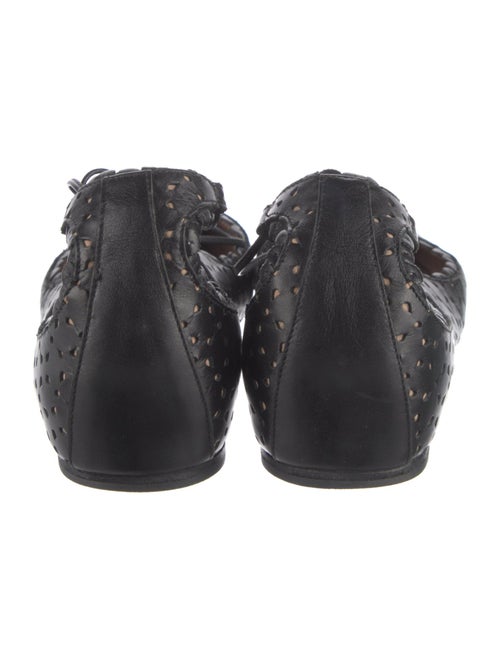 Tabitha Simmons Leather Ballet Flats