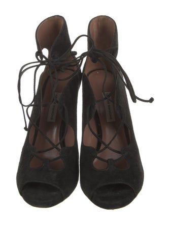 Tabitha Simmons Suede Pumps