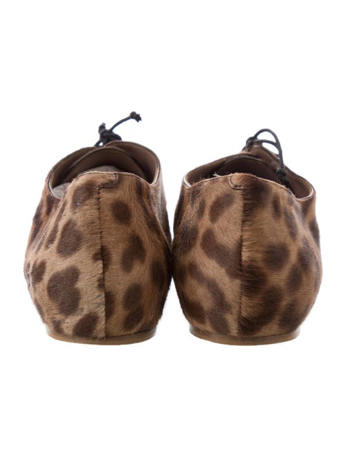 Tabitha Simmons Ponyhair Animal Print Oxfords