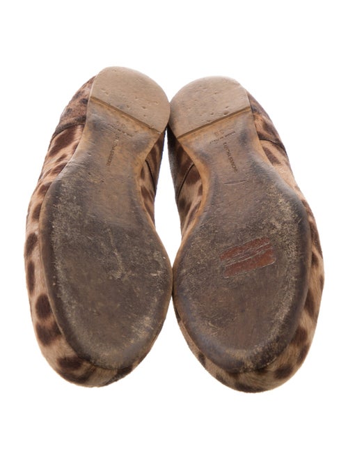 Tabitha Simmons Ponyhair Animal Print Oxfords