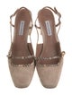Tabitha Simmons Suede Slingback Pumps