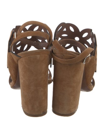 Tabitha Simmons Suede Sandals