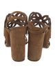 Tabitha Simmons Suede Sandals