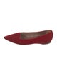Tabitha Simmons Velvet Grosgrain Trim Flats
