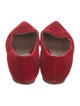 Tabitha Simmons Velvet Grosgrain Trim Flats