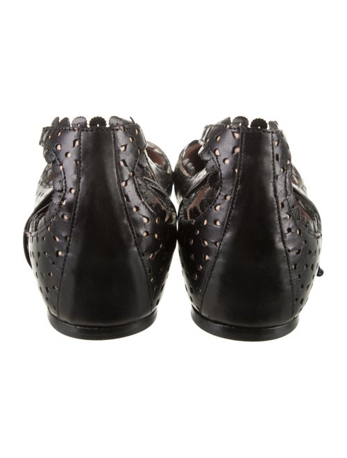 Tabitha Simmons Leather Ballet Flats