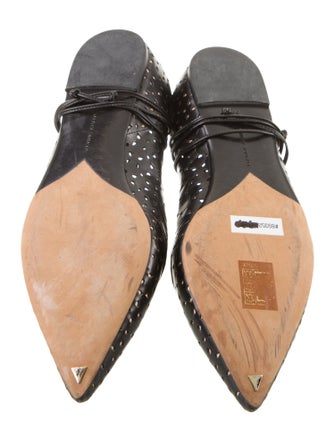 Tabitha Simmons Leather Ballet Flats