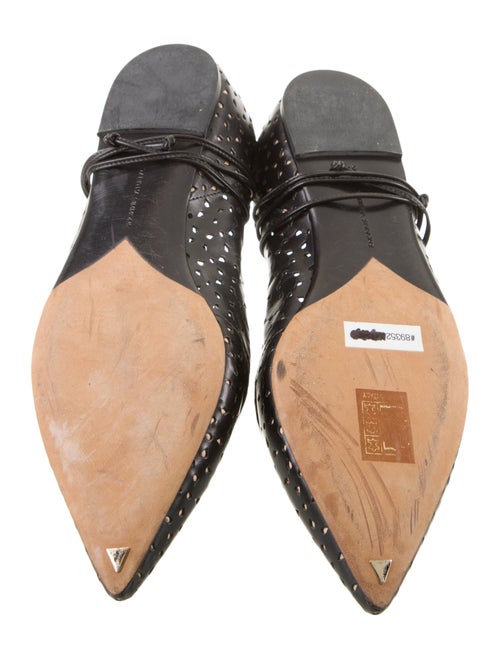 Tabitha Simmons Leather Ballet Flats