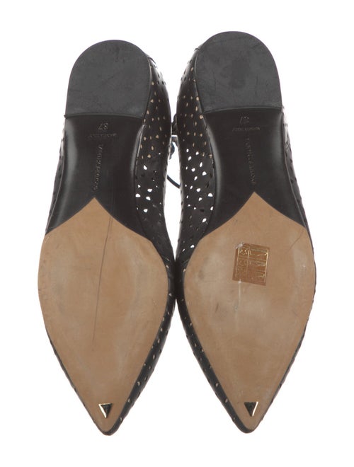 Tabitha Simmons Leather Lasercut Accents Flats