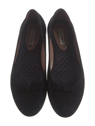 Tabitha Simmons Suede Ballet Flats