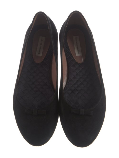 Tabitha Simmons Suede Ballet Flats