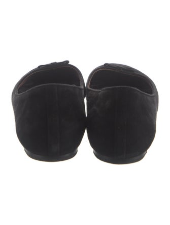 Tabitha Simmons Suede Ballet Flats