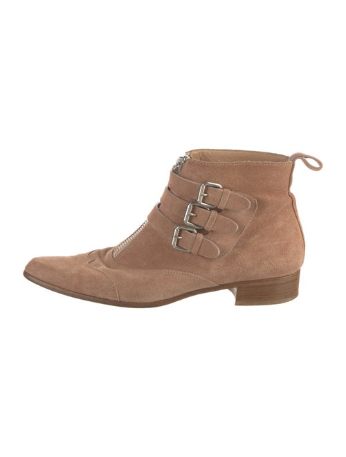 Tabitha Simmons Suede Lace-Up Boots