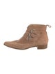 Tabitha Simmons Suede Lace-Up Boots