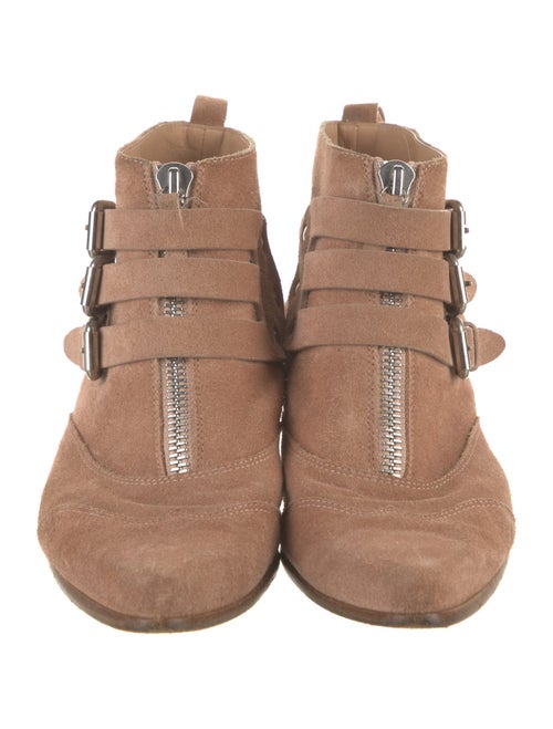 Tabitha Simmons Suede Lace-Up Boots