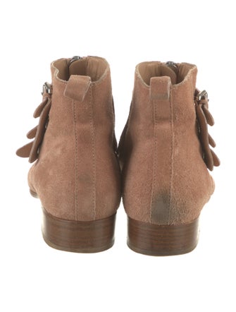 Tabitha Simmons Suede Lace-Up Boots