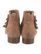 Tabitha Simmons Suede Lace-Up Boots