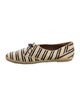 Tabitha Simmons Satin Striped Espadrilles