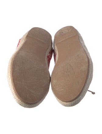 Tabitha Simmons Canvas Floral Print Espadrilles