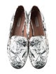 Tabitha Simmons Leather Printed Loafers