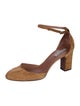 Tabitha Simmons Suede D'Orsay Pumps